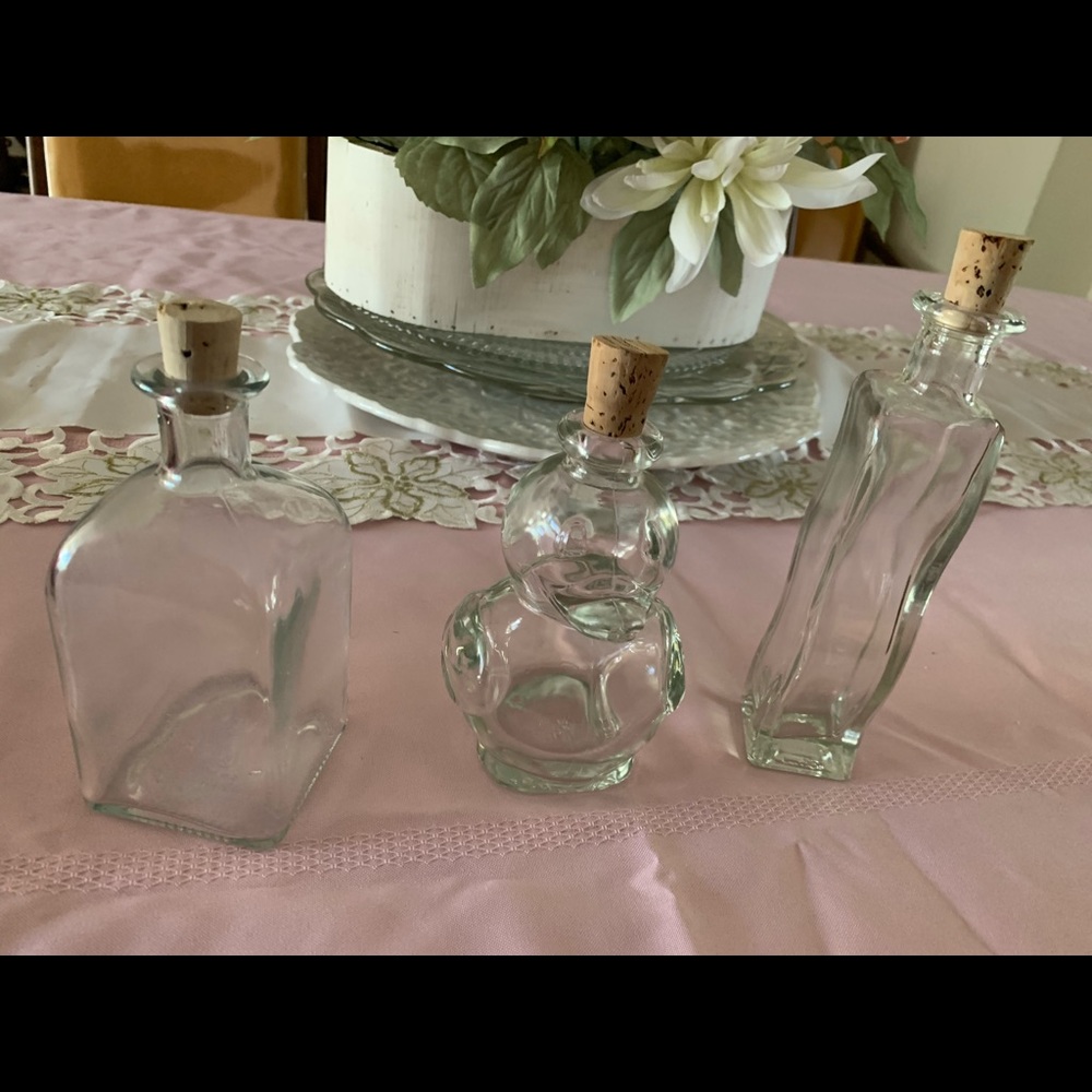 Glass bottles